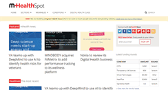 Desktop Screenshot of mhealthspot.com
